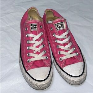 Converse Chuck Taylor All Star Canvas Pink Low W7.5